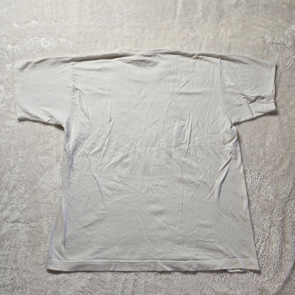 Vintage Totola Bay Shirt Mens Large‎ White British Virgin Island Destination 90s - Picture 6 of 7